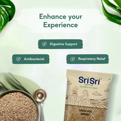 Sri Sri Tattva Ajwain Seeds, 100g